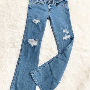 Hollister Soft Stretch Women's Low-Rise Boot Cut Jeans W25 L29